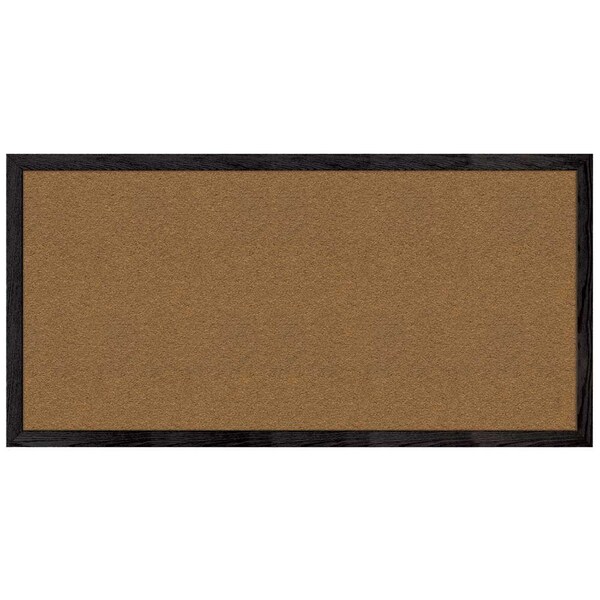 United Visual Products Decor Wood Combo Board, 24"x18", Walnut/White Porcelain & Amethyst UV701DEFAB-WALNUT-WHTPORC-AMETHY - main